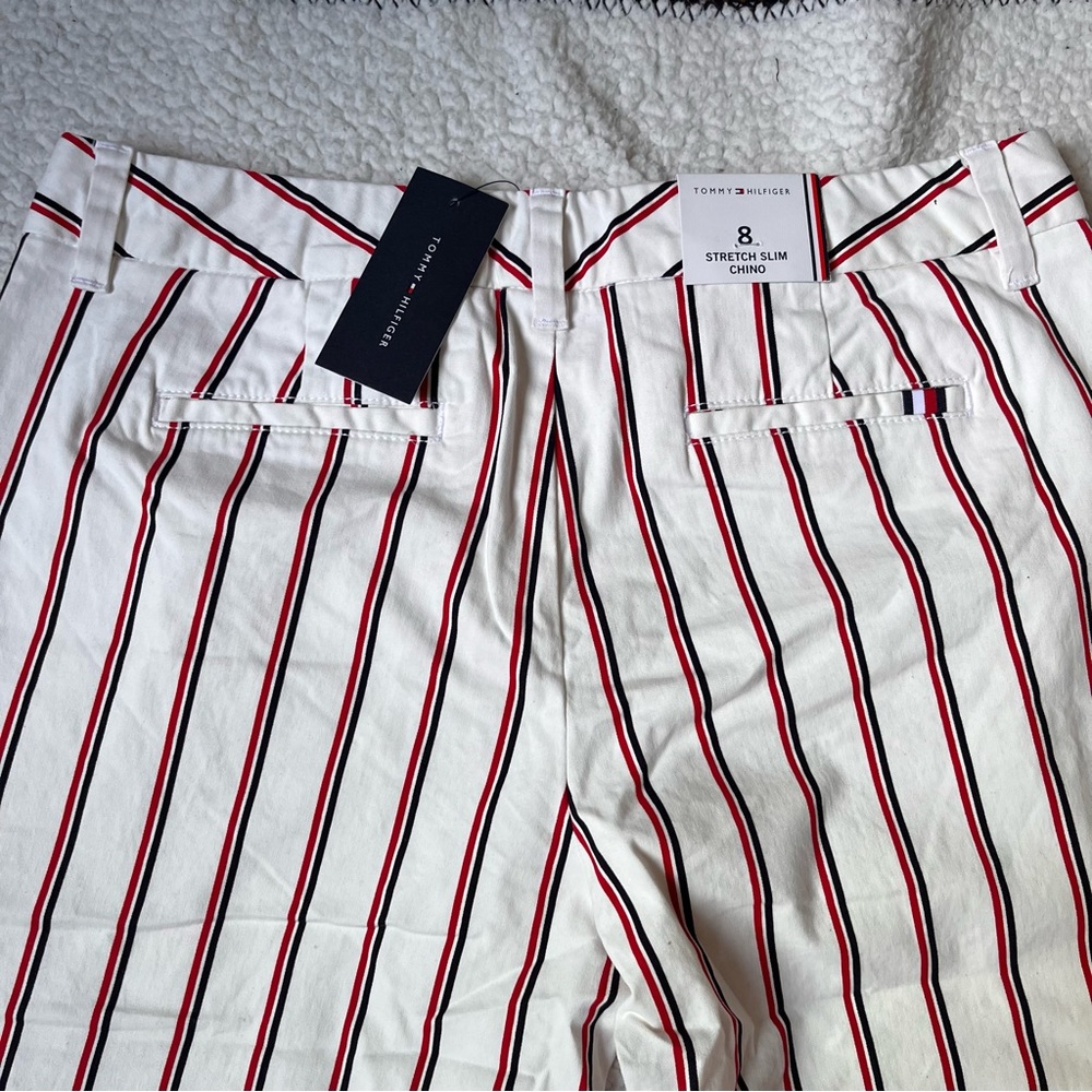 Tommy Hilfiger- Striped Chino Slim Jeans - Picture 5 of 9